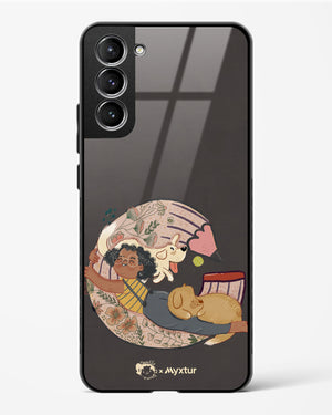 Pencil Pals [doodleodrama] Glass Case Phone Cover-(Samsung)