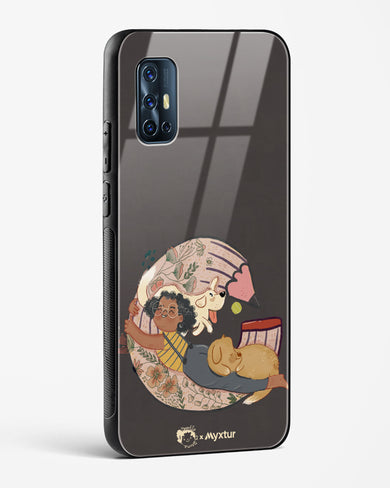 Pencil Pals [doodleodrama] Glass Case Phone Cover (Vivo)