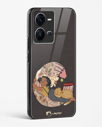 Pencil Pals [doodleodrama] Glass Case Phone Cover (Vivo)
