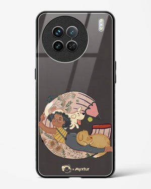 Pencil Pals [doodleodrama] Glass Case Phone Cover-(Vivo)