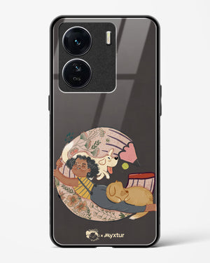 Pencil Pals [doodleodrama] Glass Case Phone Cover-(Vivo)