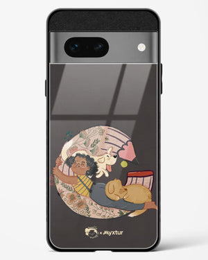 Pencil Pals [doodleodrama] Glass Case Phone Cover (Google)