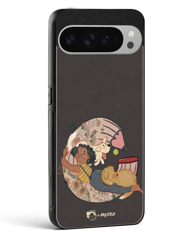 Pencil Pals [doodleodrama] Glass Case Phone Cover (Google)