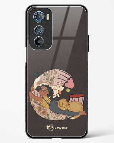 Pencil Pals [doodleodrama] Glass Case Phone Cover (Motorola)