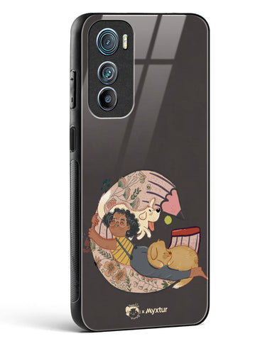 Pencil Pals [doodleodrama] Glass Case Phone Cover (Motorola)