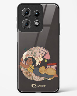 Pencil Pals [doodleodrama] Glass Case Phone Cover (Motorola)