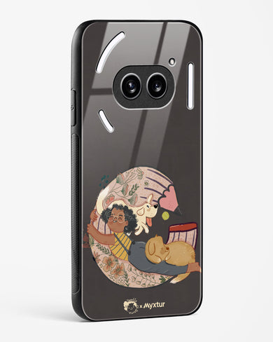 Pencil Pals [doodleodrama] Glass Case Phone Cover (Nothing)