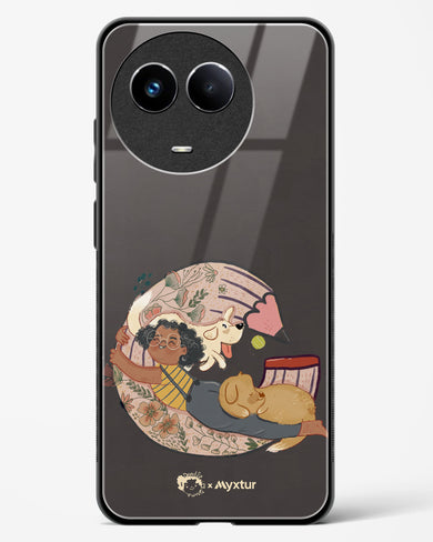 Pencil Pals [doodleodrama] Glass Case Phone Cover (Realme)