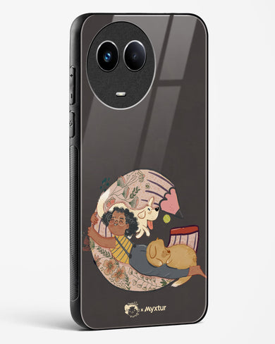 Pencil Pals [doodleodrama] Glass Case Phone Cover (Realme)