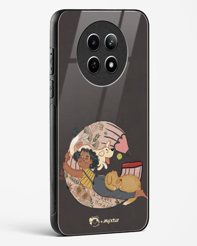 Pencil Pals [doodleodrama] Glass Case Phone Cover (Realme)