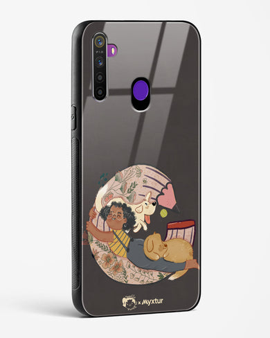 Pencil Pals [doodleodrama] Glass Case Phone Cover (Realme)