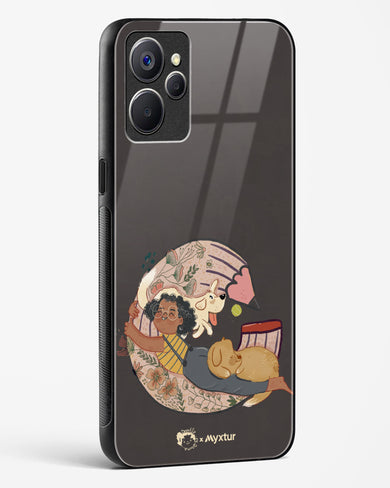 Pencil Pals [doodleodrama] Glass Case Phone Cover (Realme)