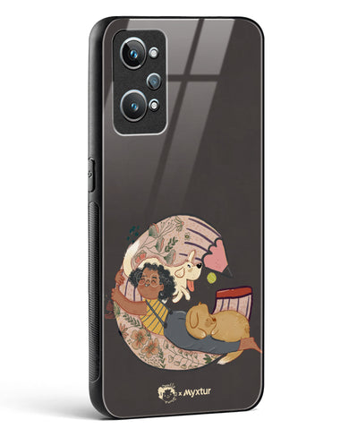 Pencil Pals [doodleodrama] Glass Case Phone Cover (Realme)