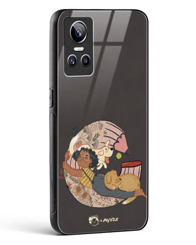 Pencil Pals [doodleodrama] Glass Case Phone Cover (Realme)