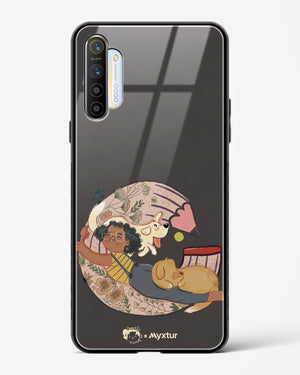 Pencil Pals [doodleodrama] Glass Case Phone Cover (Realme)