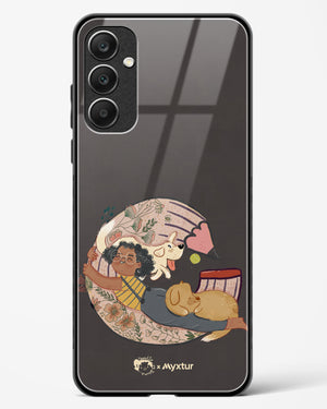 Pencil Pals [doodleodrama] Glass Case Phone Cover (Samsung)