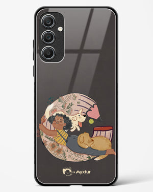 Pencil Pals [doodleodrama] Glass Case Phone Cover (Samsung)