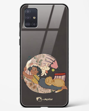 Pencil Pals [doodleodrama] Glass Case Phone Cover (Samsung)