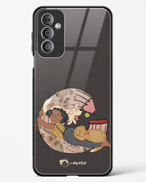 Pencil Pals [doodleodrama] Glass Case Phone Cover (Samsung)