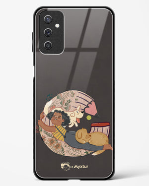 Pencil Pals [doodleodrama] Glass Case Phone Cover (Samsung)