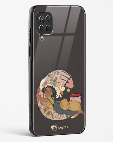 Pencil Pals [doodleodrama] Glass Case Phone Cover (Samsung)