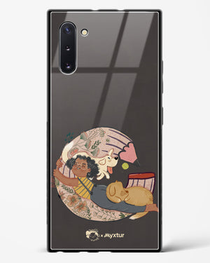 Pencil Pals [doodleodrama] Glass Case Phone Cover (Samsung)