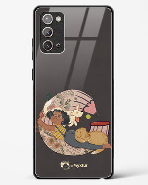 Pencil Pals [doodleodrama] Glass Case Phone Cover (Samsung)