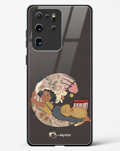 Pencil Pals [doodleodrama] Glass Case Phone Cover (Samsung)