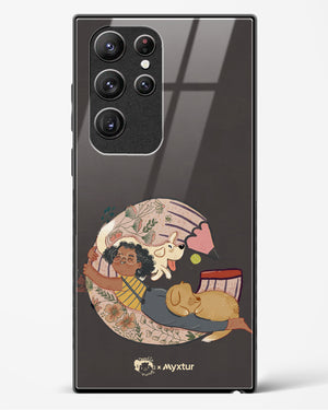 Pencil Pals [doodleodrama] Glass Case Phone Cover (Samsung)