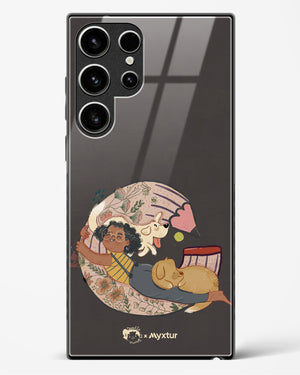 Pencil Pals [doodleodrama] Glass Case Phone Cover (Samsung)