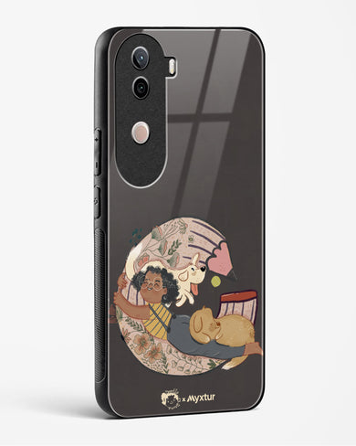 Pencil Pals [doodleodrama] Glass Case Phone Cover (Vivo)