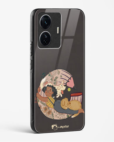 Pencil Pals [doodleodrama] Glass Case Phone Cover (Vivo)