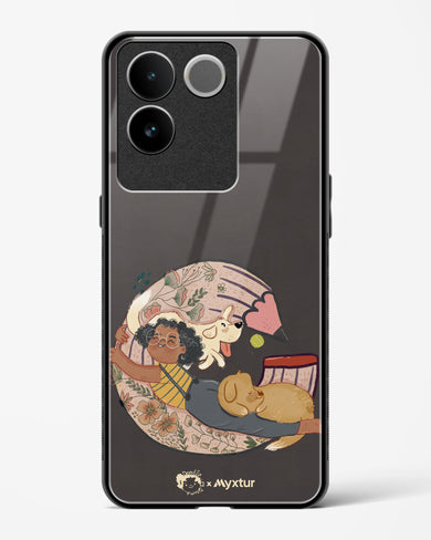 Pencil Pals [doodleodrama] Glass Case Phone Cover (Vivo)