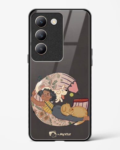 Pencil Pals [doodleodrama] Glass Case Phone Cover (Vivo)