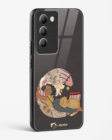 Pencil Pals [doodleodrama] Glass Case Phone Cover (Vivo)