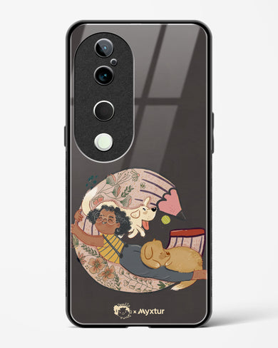 Pencil Pals [doodleodrama] Glass Case Phone Cover (Vivo)