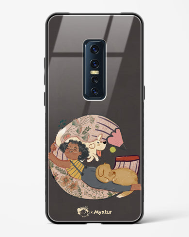 Pencil Pals [doodleodrama] Glass Case Phone Cover (Vivo)