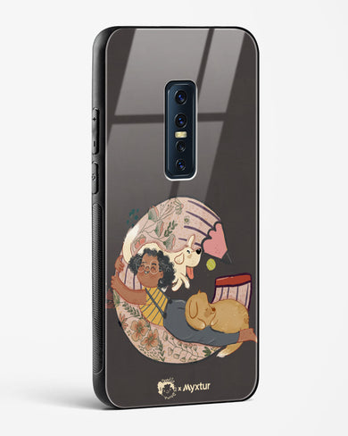 Pencil Pals [doodleodrama] Glass Case Phone Cover (Vivo)