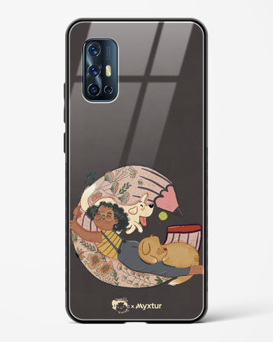 Pencil Pals [doodleodrama] Glass Case Phone Cover (Vivo)