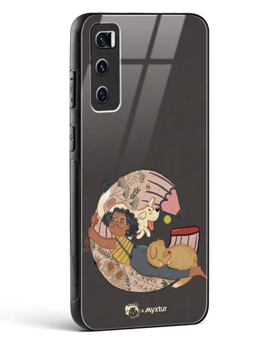 Pencil Pals [doodleodrama] Glass Case Phone Cover (Vivo)