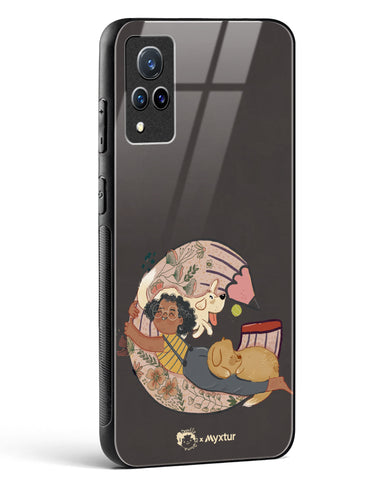 Pencil Pals [doodleodrama] Glass Case Phone Cover (Vivo)