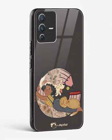 Pencil Pals [doodleodrama] Glass Case Phone Cover (Vivo)