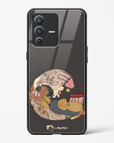 Pencil Pals [doodleodrama] Glass Case Phone Cover (Vivo)