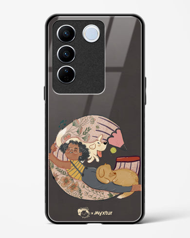 Pencil Pals [doodleodrama] Glass Case Phone Cover (Vivo)