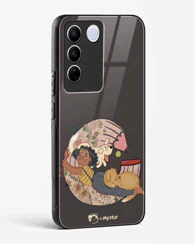 Pencil Pals [doodleodrama] Glass Case Phone Cover (Vivo)