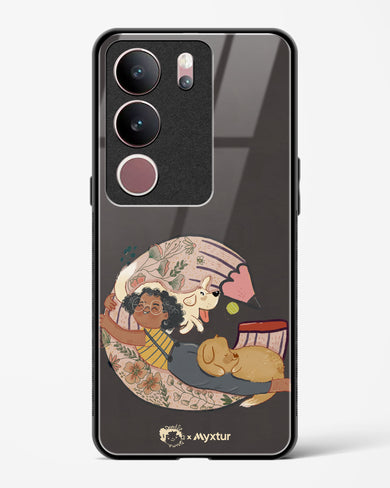 Pencil Pals [doodleodrama] Glass Case Phone Cover (Vivo)