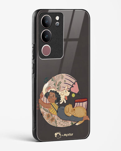 Pencil Pals [doodleodrama] Glass Case Phone Cover (Vivo)