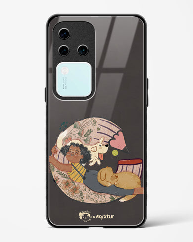 Pencil Pals [doodleodrama] Glass Case Phone Cover (Vivo)
