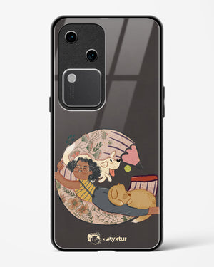 Pencil Pals [doodleodrama] Glass Case Phone Cover (Vivo)