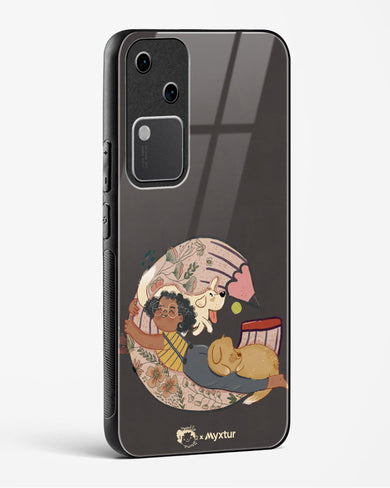 Pencil Pals [doodleodrama] Glass Case Phone Cover (Vivo)